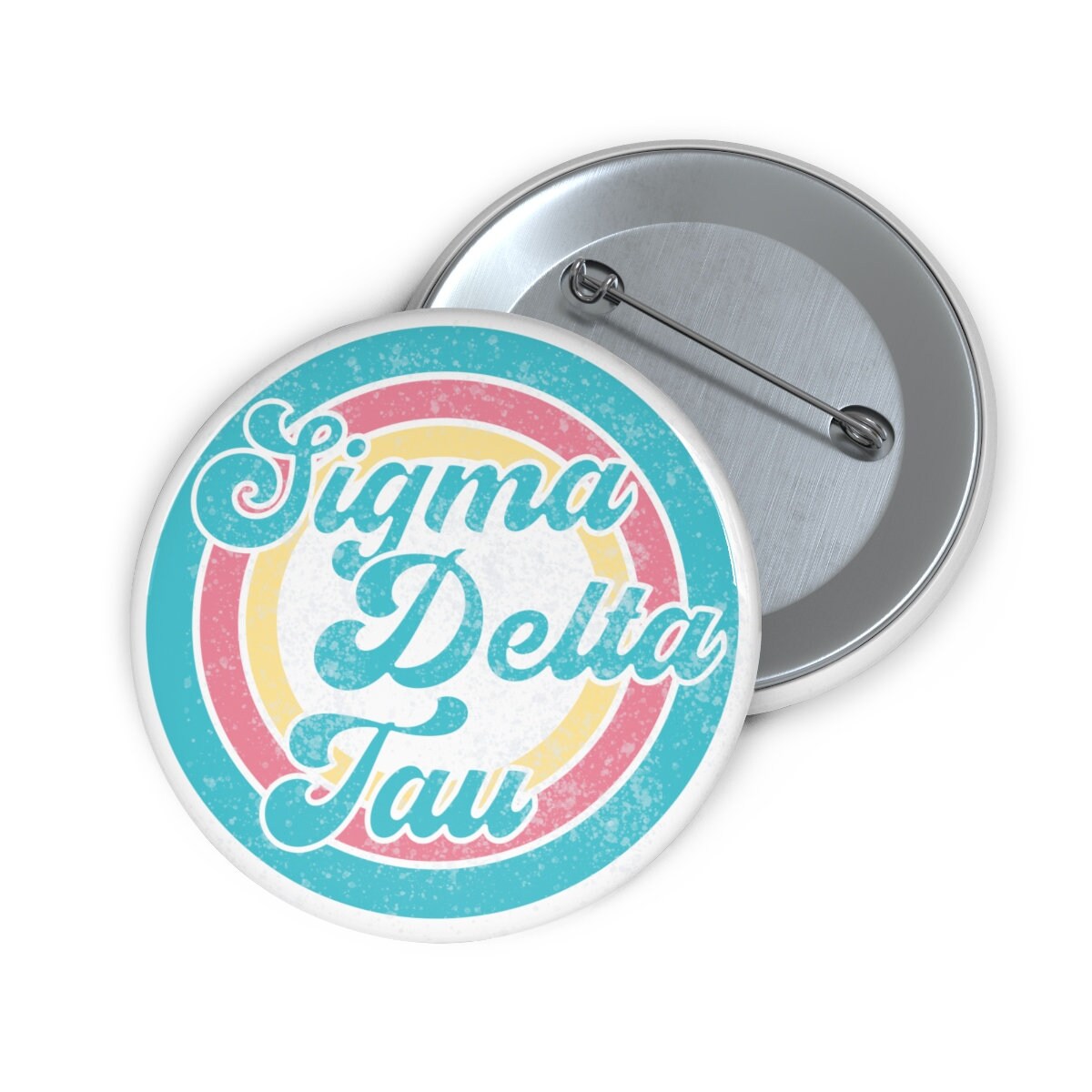 Sigma Delta Tau Pin Buttons