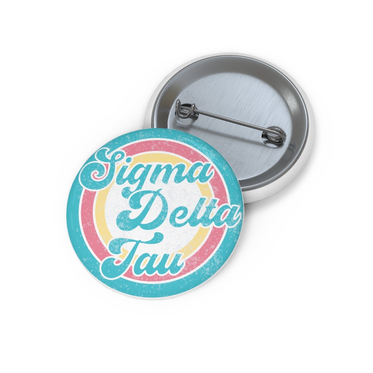 Sigma Delta Tau Pin Buttons