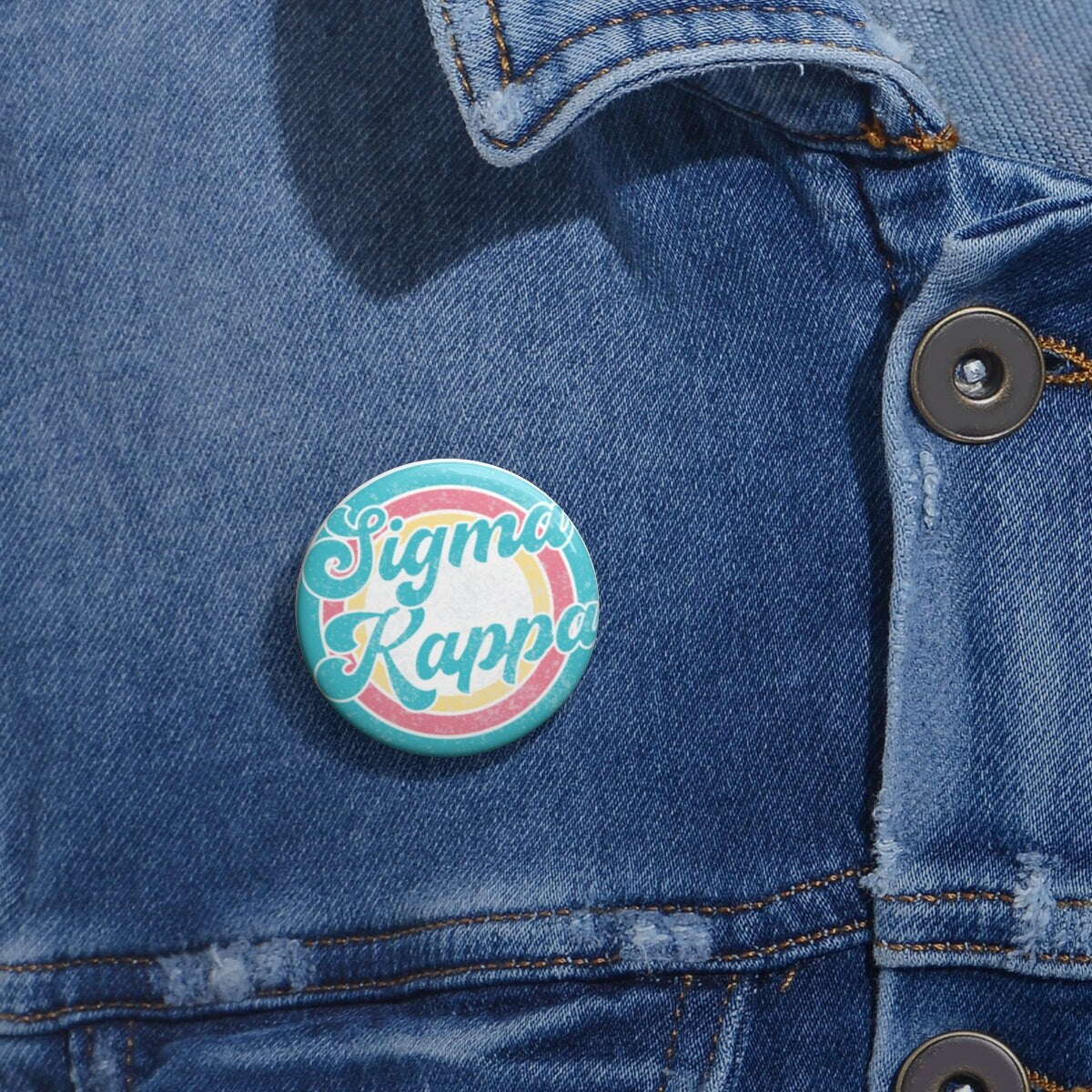 Sigma Kappa Sorority Pin Buttons