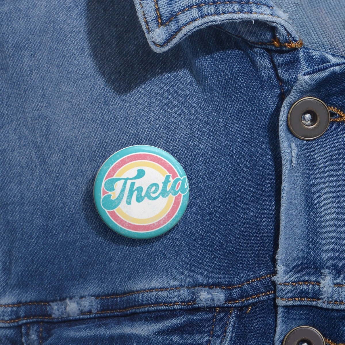 Kappa Alpha Theta Sorority Pin Buttons