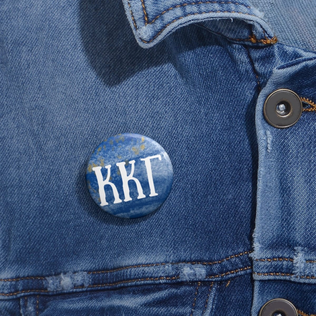 Kappa Kappa Gamma Sorority Greek Letter Pin Buttons