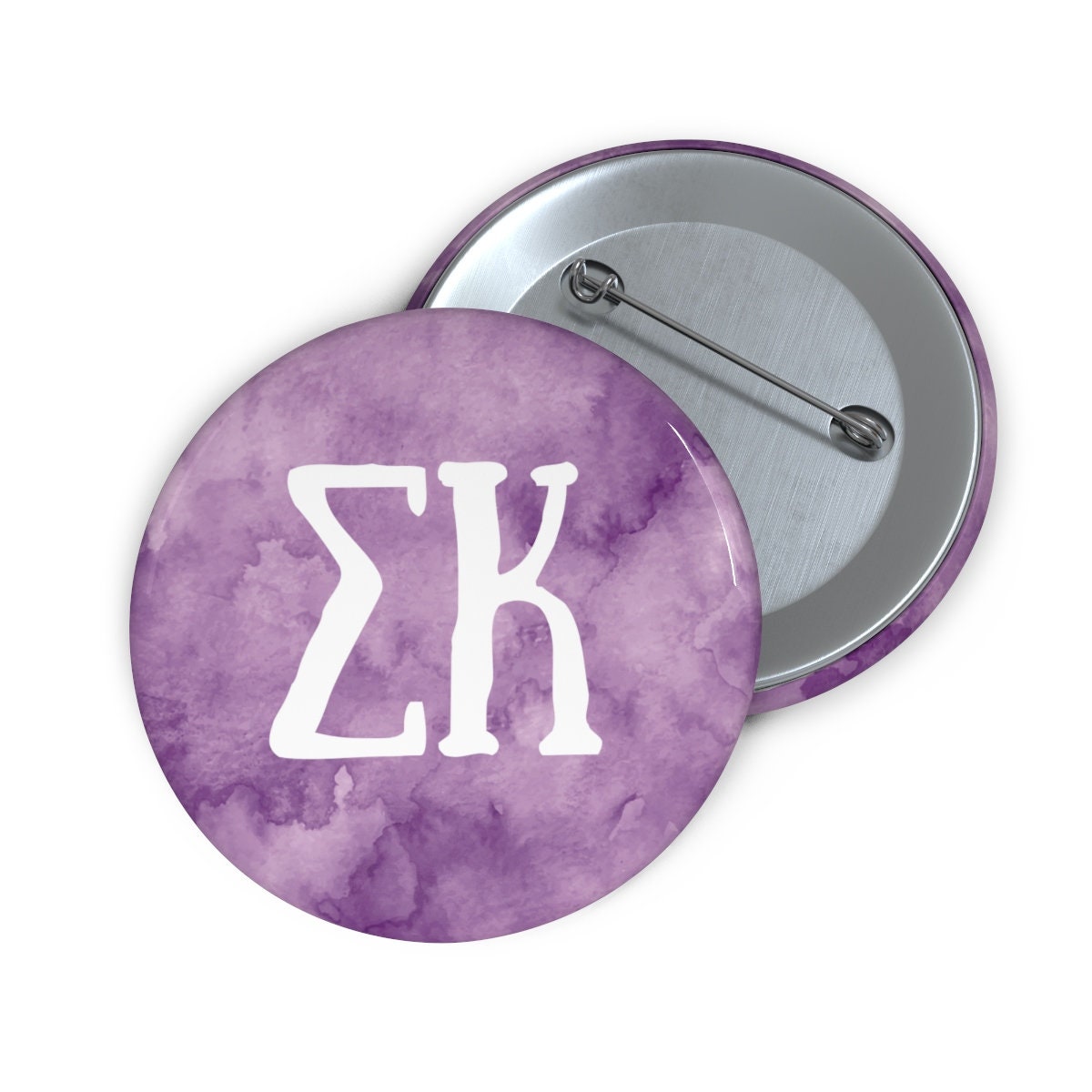 Sigma Kappa Sorority Greek Letter Pin Buttons