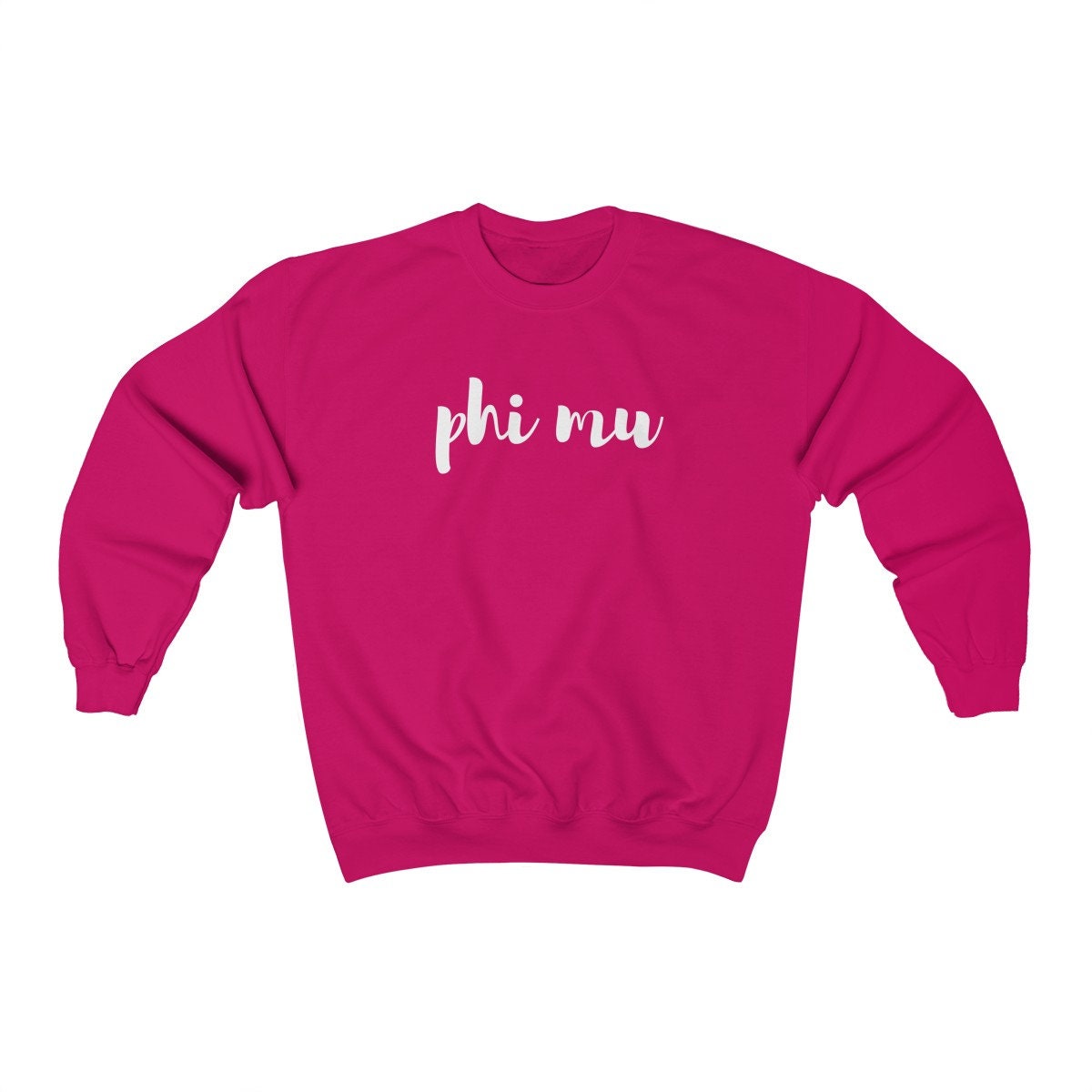 Phi Mu Sorority | Gildan 18000 Unisex Heavy Blend Crewneck Sweatshirt,  pullover, sweater, big little gift, bid day basket, sisterhood, alum
