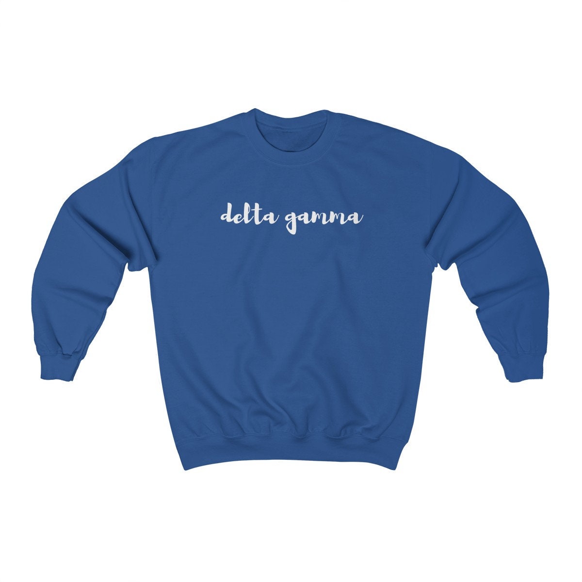 Delta Gamma Sorority | Gildan 18000 Unisex Heavy Blend Crewneck Sweatshirt w/ Fleece Inside