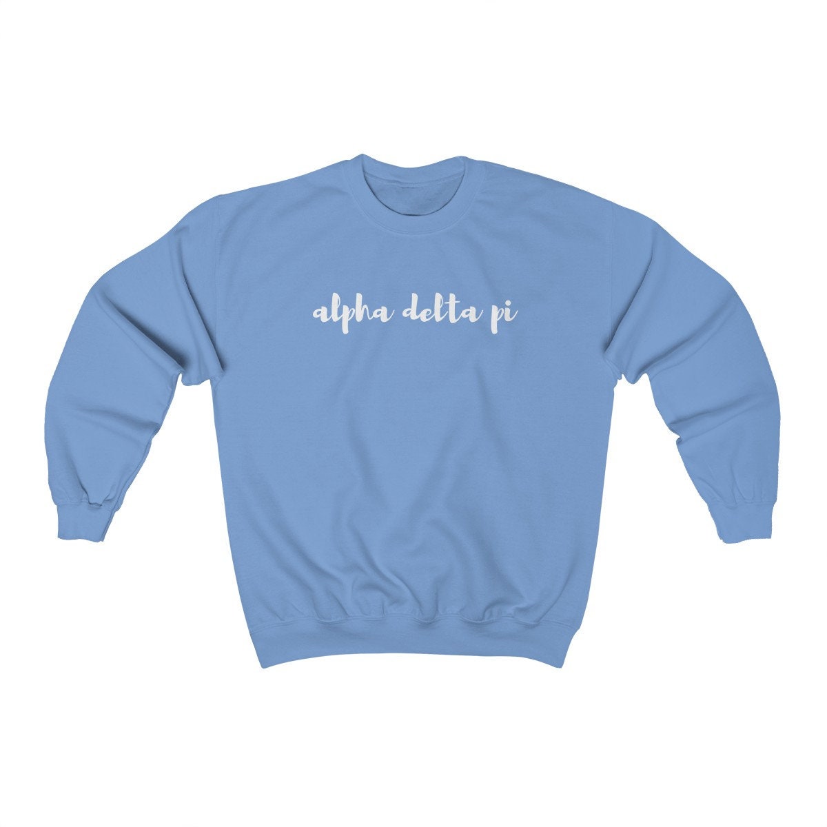 Alpha Delta Pi Sweatshirt | ADPi Sorority | Gildan Unisex Crewneck Sweatshirt w/ Fleece Inside