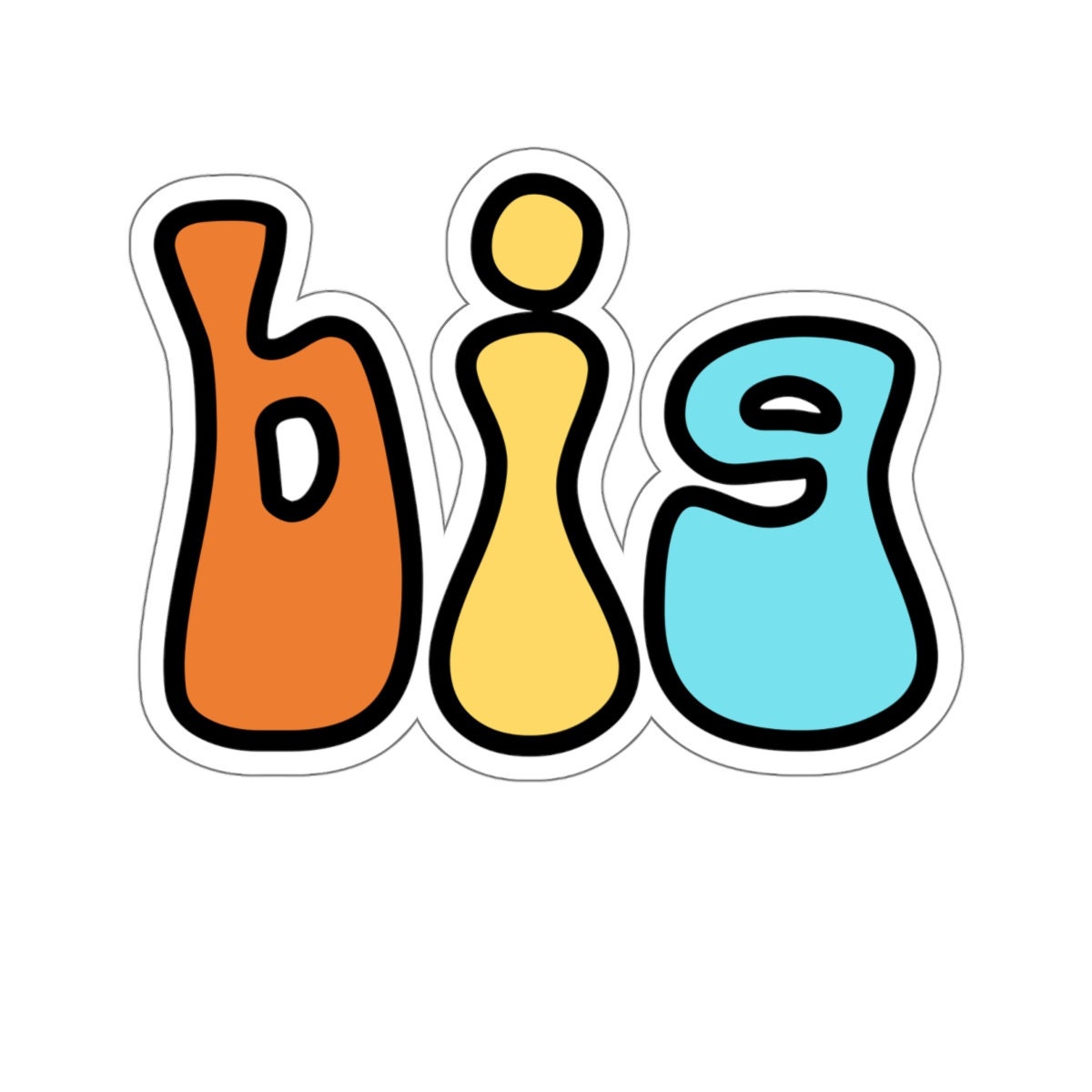 Sorority Big | Kiss-Cut Stickers