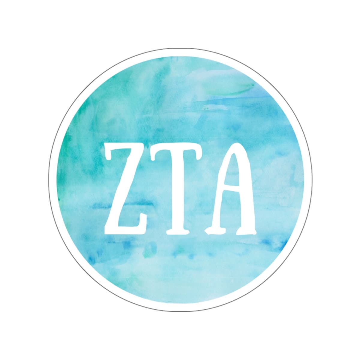 Zeta Tau Alpha Sorority | Kiss-Cut Stickers