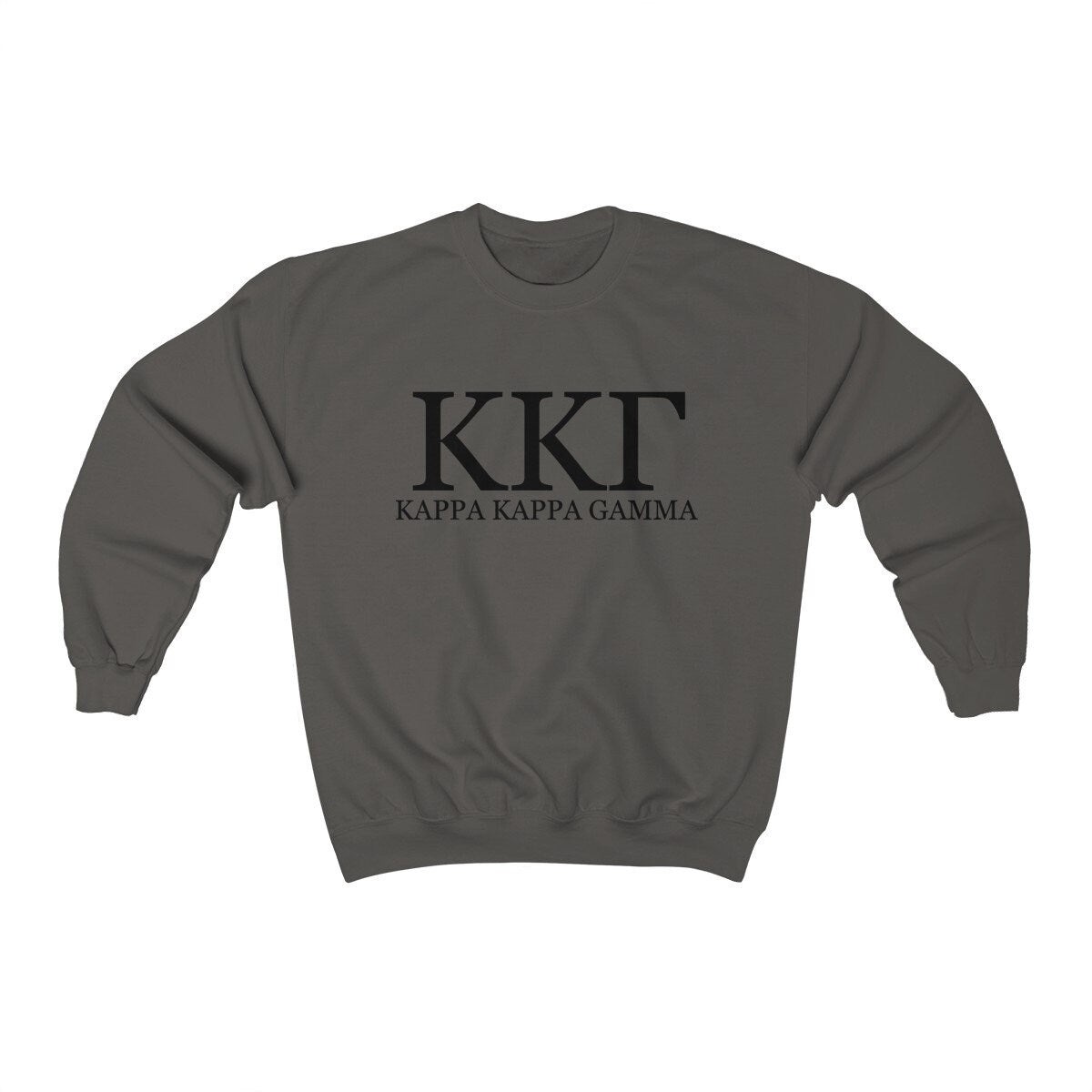 Kappa Kappa Gamma Sweatshirt |  Sorority | Glidan 18000 Unisex Crewneck Sweatshirt | Greek Letters, fleece inside, greek letters, big little