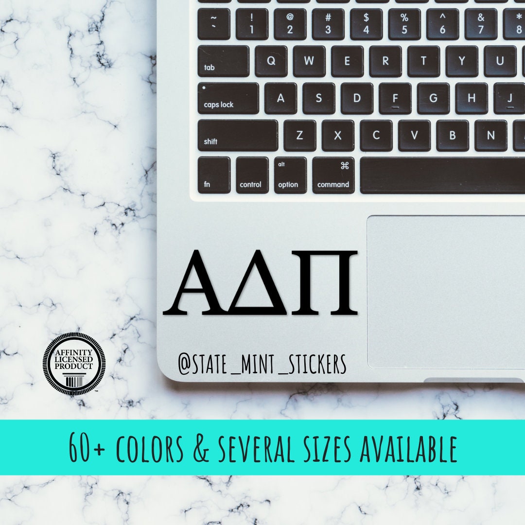 Alpha Delta Pi Sorority Vinyl Transfer Decal / Sticker | Waterproof for Car, Laptop, Water Bottle, Cooler