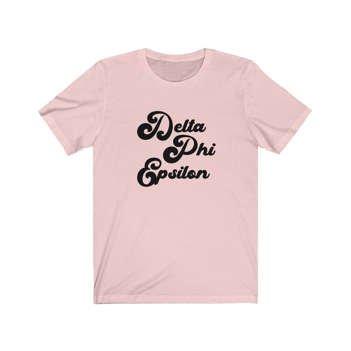 Delta Phi Epsilon Vintage Tee | Bella + Canvas Unisex Jersey Short Sleeve Tee