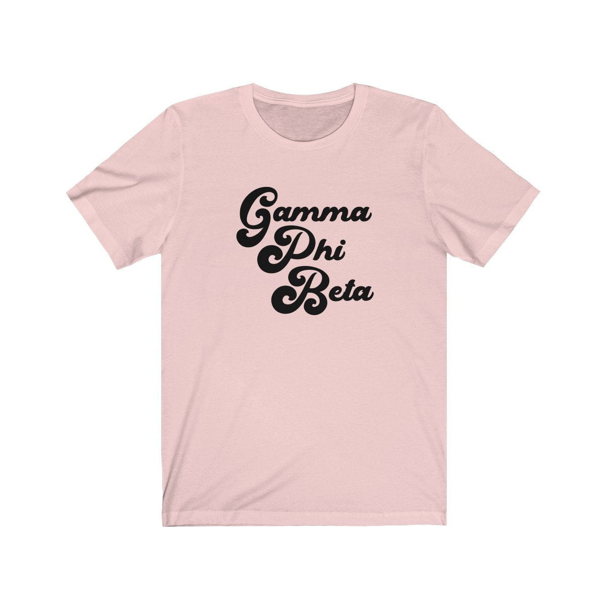 Gamma Phi Beta Vintage Tee | Bella + Canvas Unisex Jersey Short Sleeve Tee