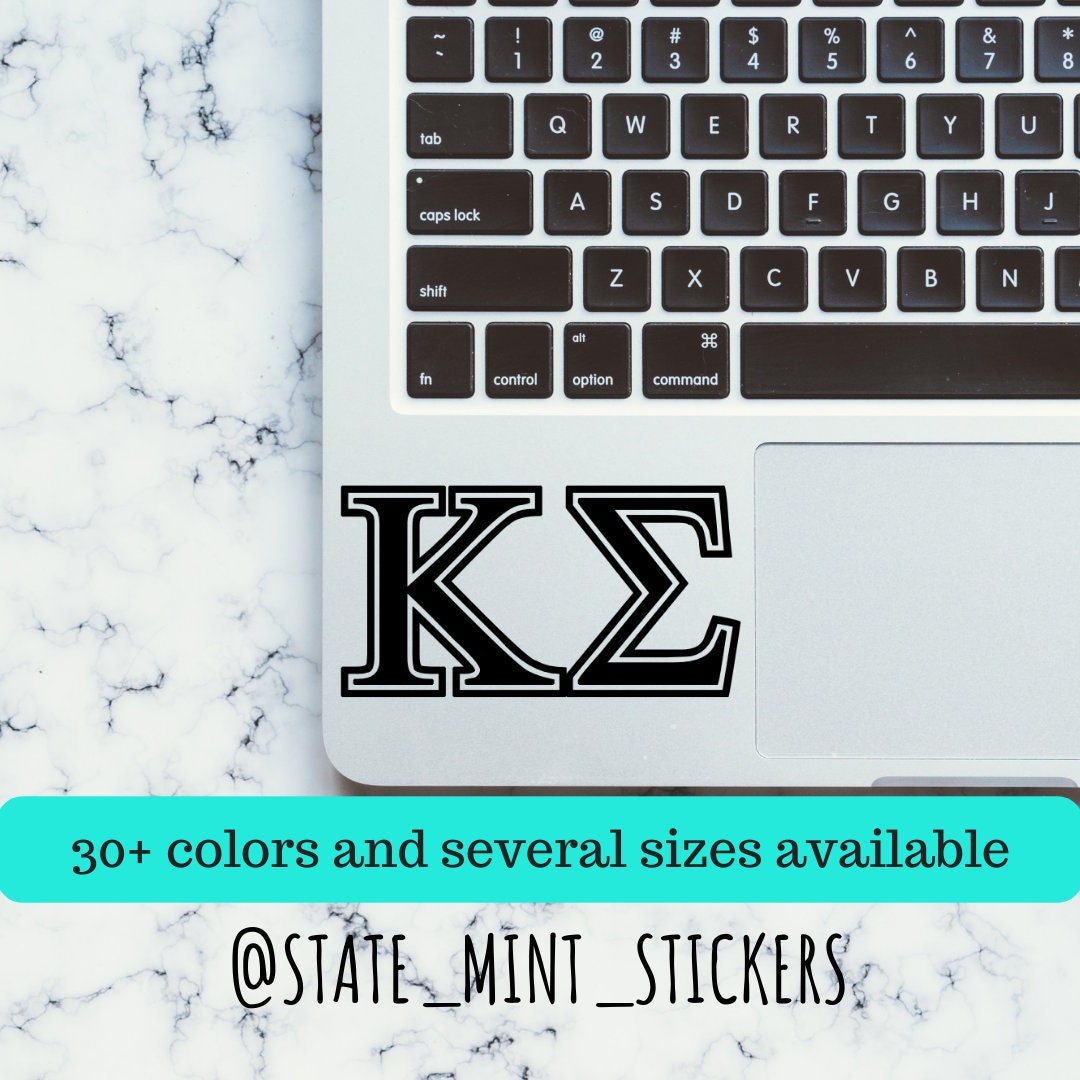Kappa Sigma Fraternity Vinyl Transfer Decal / Sticker | Waterproof for Car, Laptop, Water Bottle, Cooler