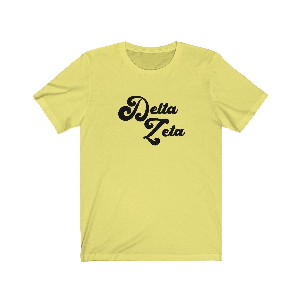 Delta Zeta Vintage Tee | Bella + Canvas Unisex Jersey Short Sleeve Tee