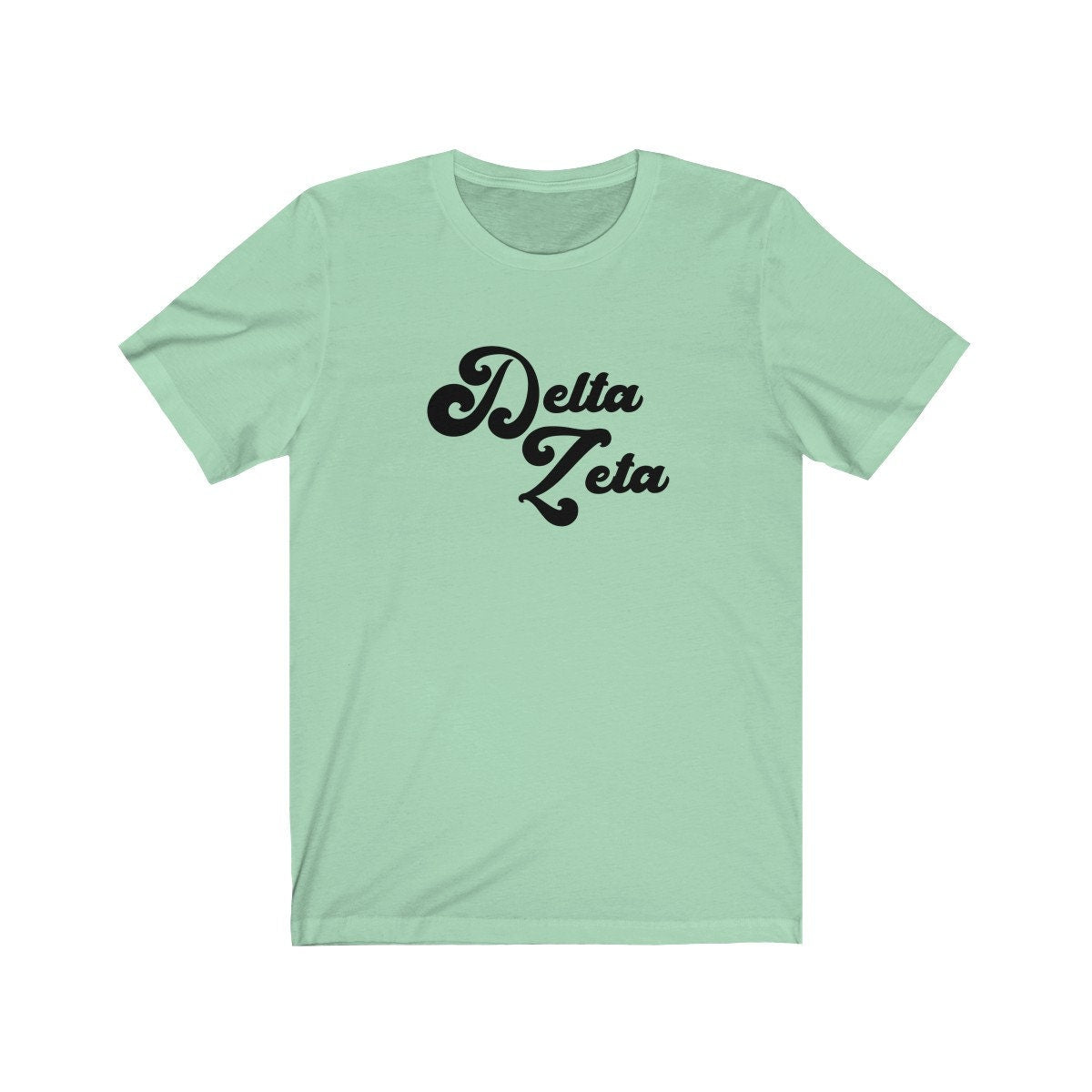 Delta Zeta Vintage Tee | Bella + Canvas Unisex Jersey Short Sleeve Tee