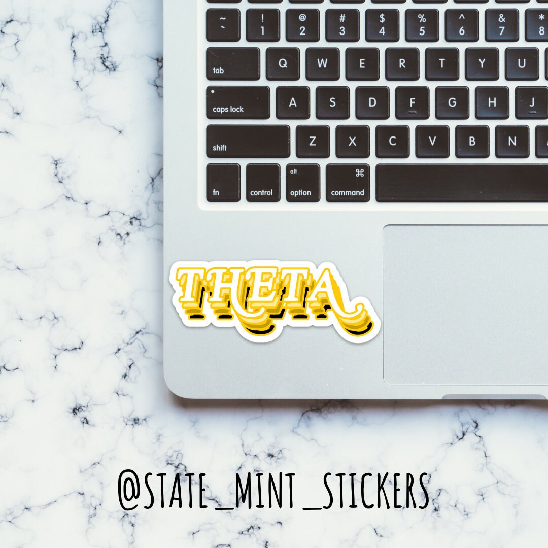 Kappa Alpha Theta Gradient Sticker / Decal | 4" Wide | Official Licensed Product