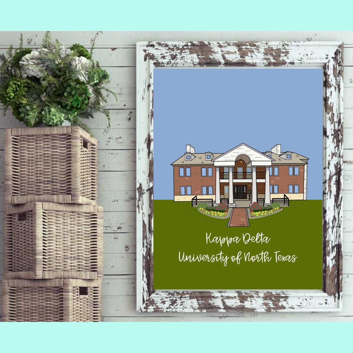 Custom House Illustration - Ronald McDonald House