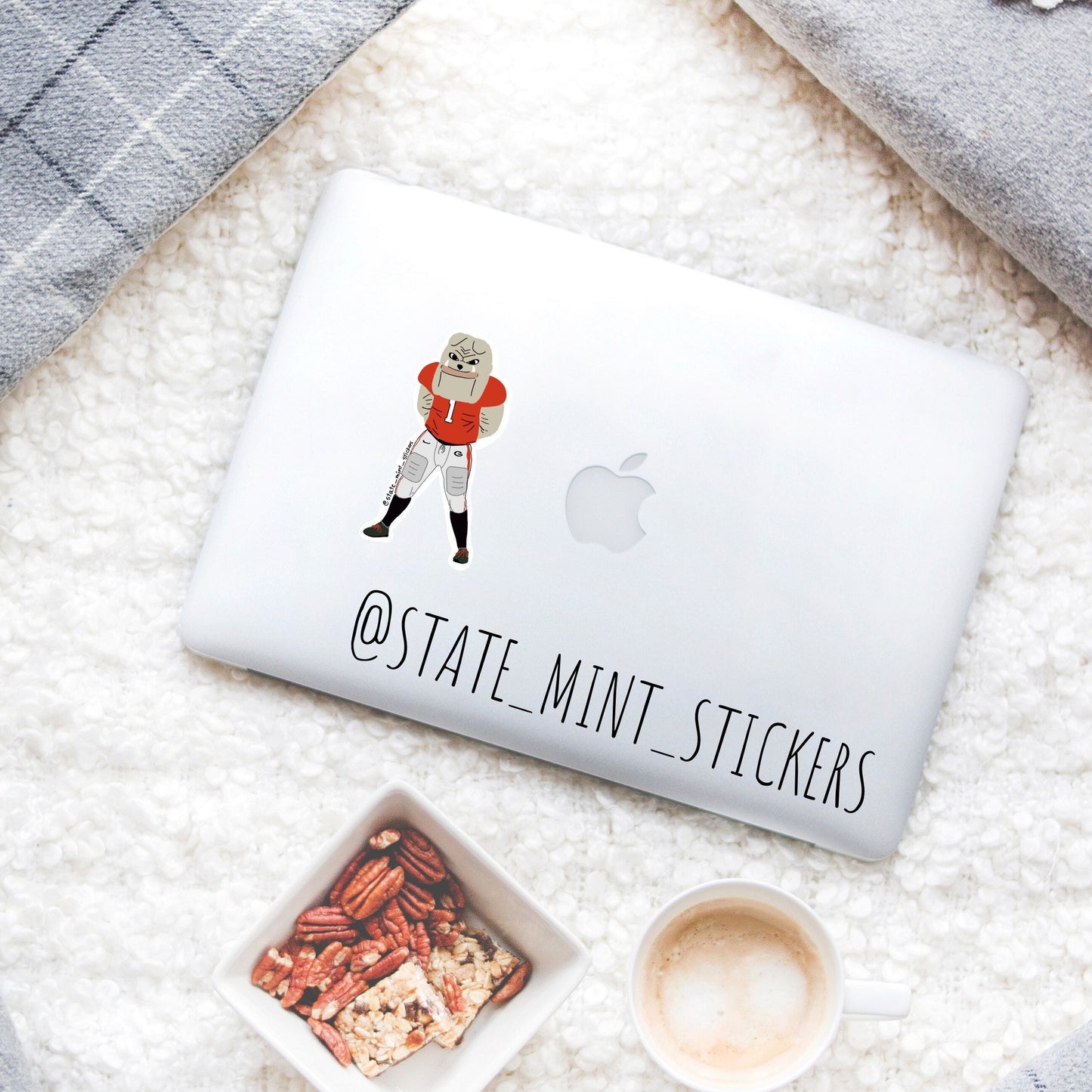 Hairy Dawg | Georgia | Student / Alumni / Graduate Sticker / Decal | Perfect for Car, Laptop, Cooler, Water Bottle, Flask