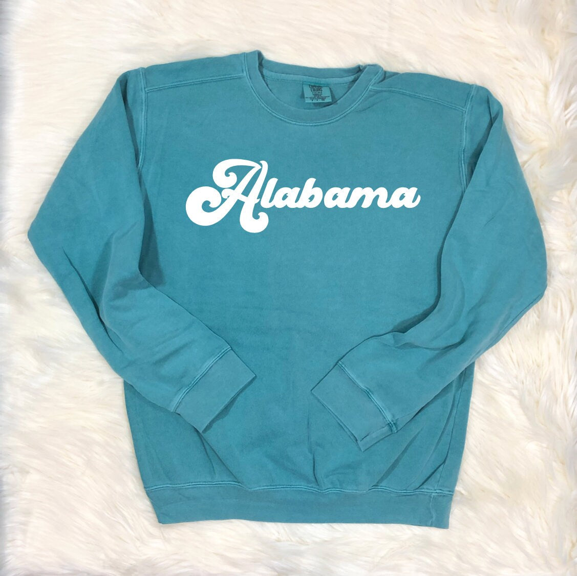 Alabama | Comfort Colors Crewneck Sweatshirt  | College, University, Custom State, Sorority Sister, House Mom, Bid Day, Big Little Gift