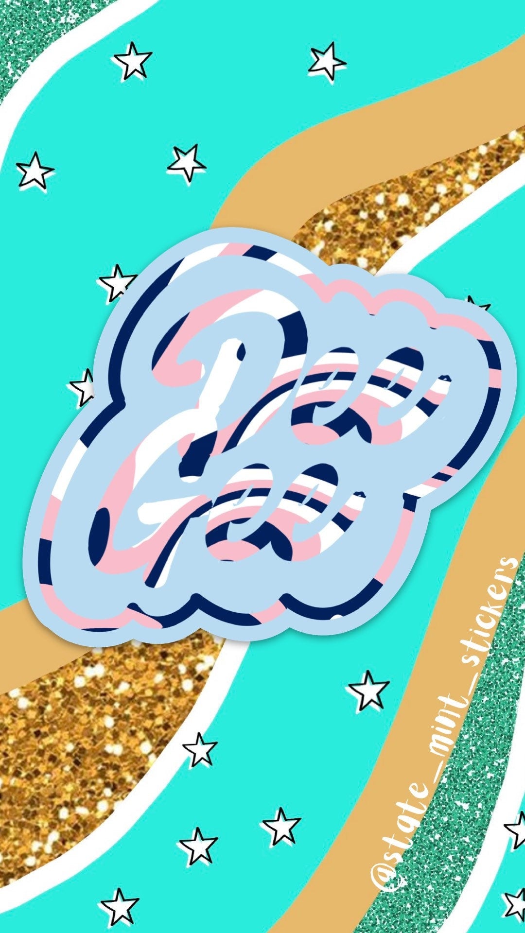 Delta Gamma Sorority Sticker / Decal | 3.5" | Official Licensed Product