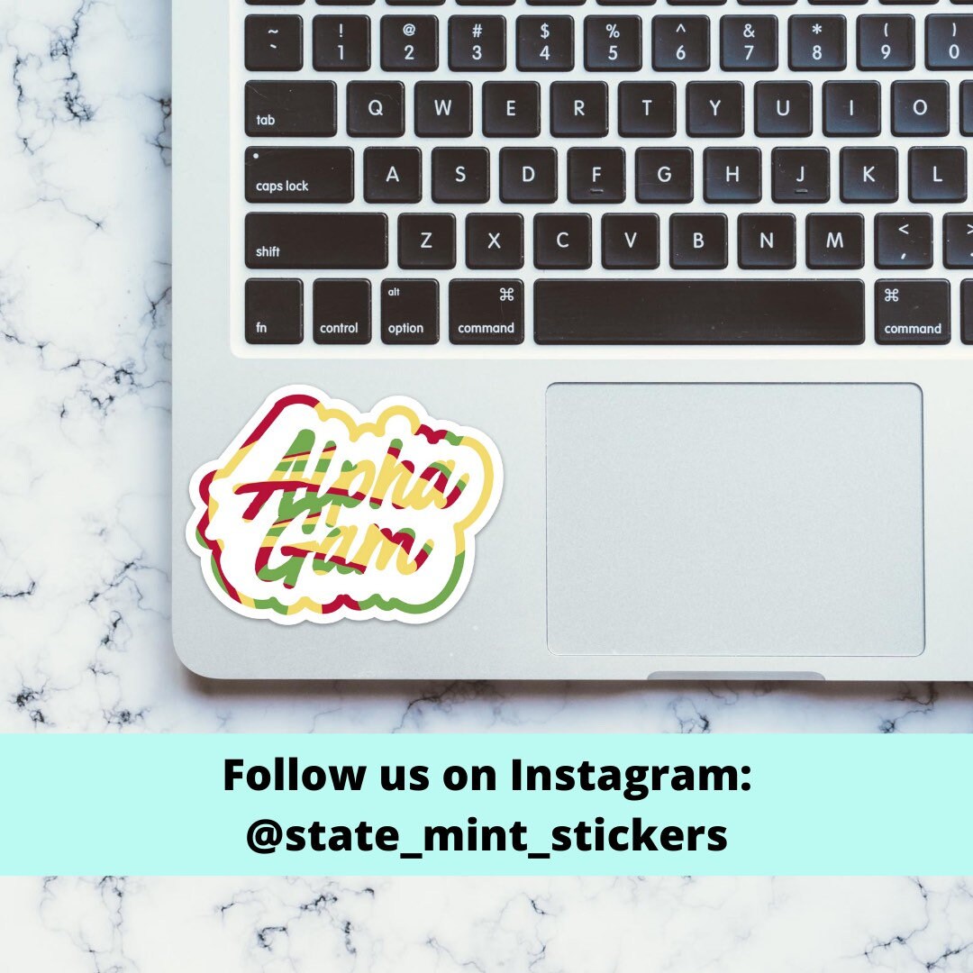 Alpha Gamma Delta Sorority Stickers