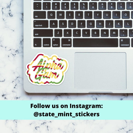 Alpha Gamma Delta Sorority Stickers