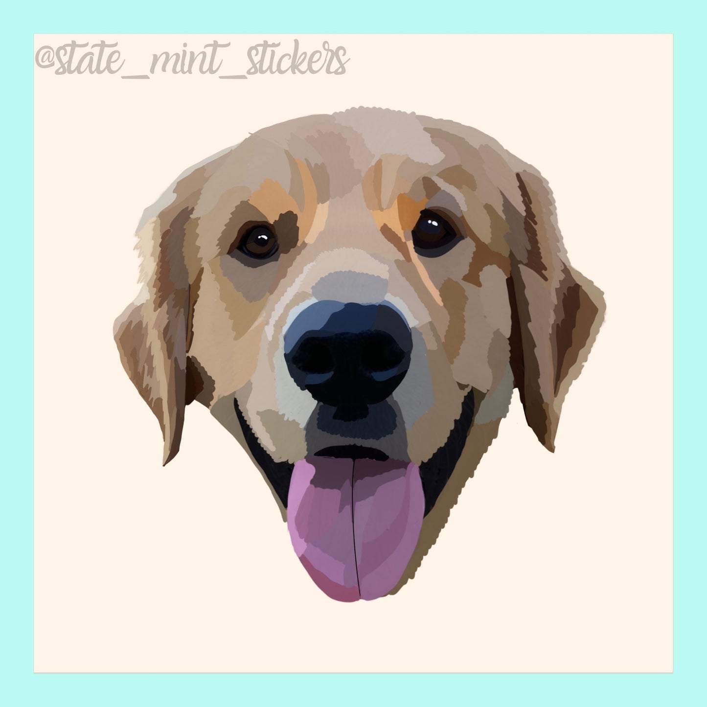 Custom Pet Portrait | Digital Download | 4x6 Print | 8x10 Print | Dog Painting, Cat Painting, Cat, Portrait | Illustration