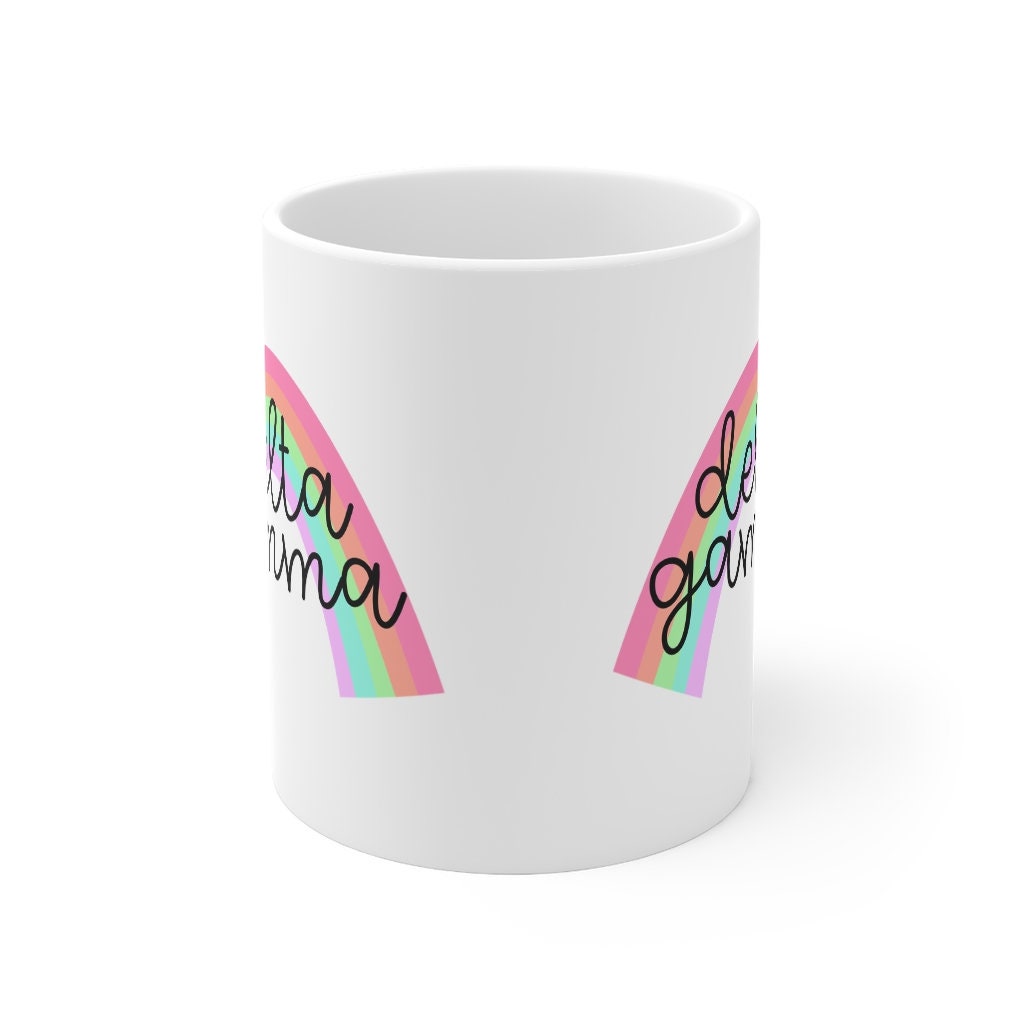 Delta Gamma Sorority 11 oz Coffee Mug | Perfect Big Little Bid Day New Member Gift