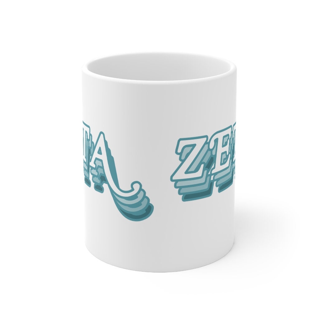 Zeta Tau Alpha Sorority Coffee Mug | Perfect Big Little Bid Day New Member Gift