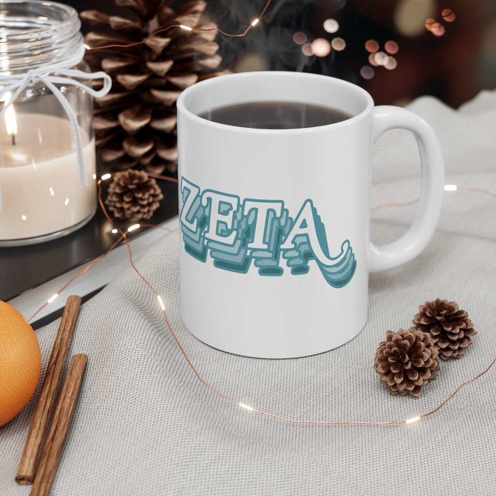 Zeta Tau Alpha Sorority Coffee Mug | Perfect Big Little Bid Day New Member Gift