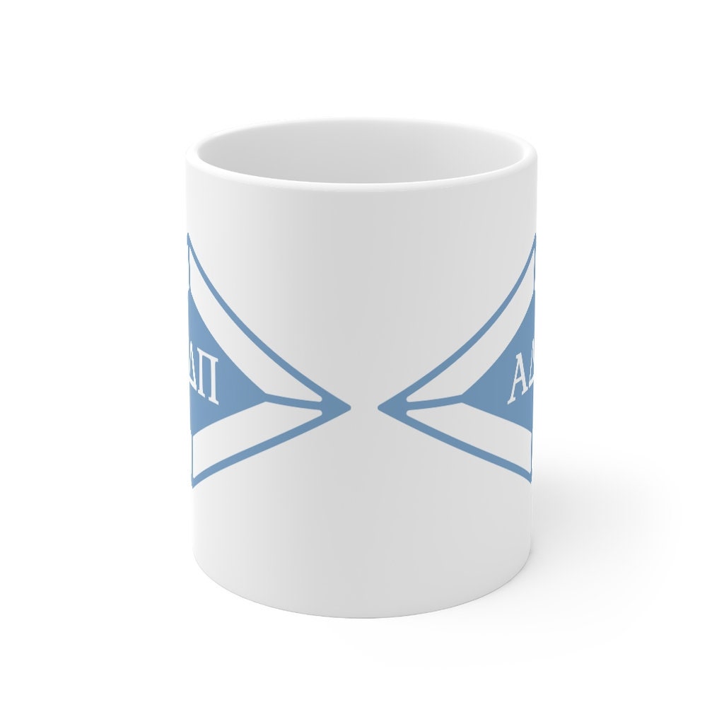 Alpha Delta Pi Sorority Ceramic Coffee Mug ADPi | Perfect Big Little Bid Day New Member Gift