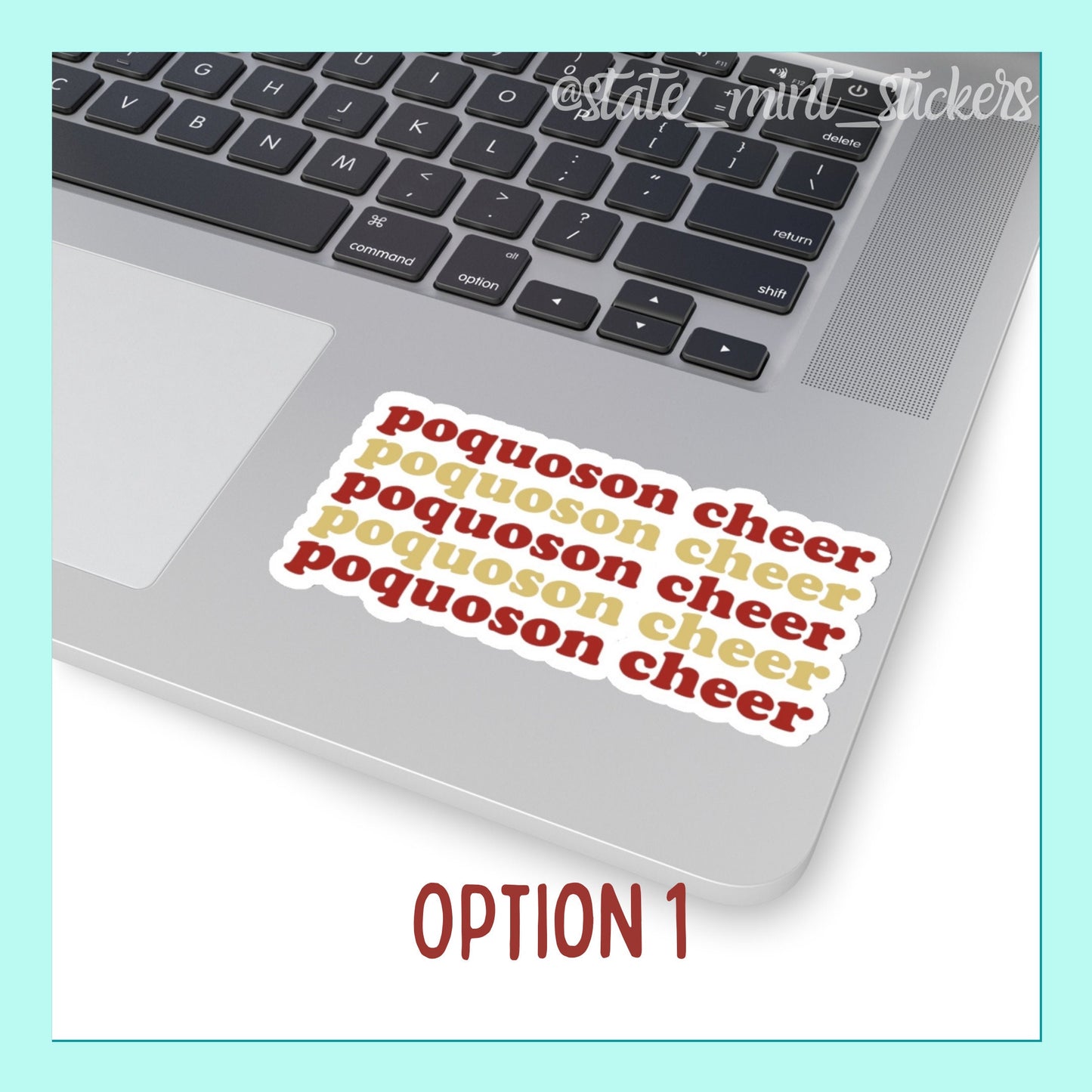CUSTOM BULK ORDER | Poquoson Cheer Stickers