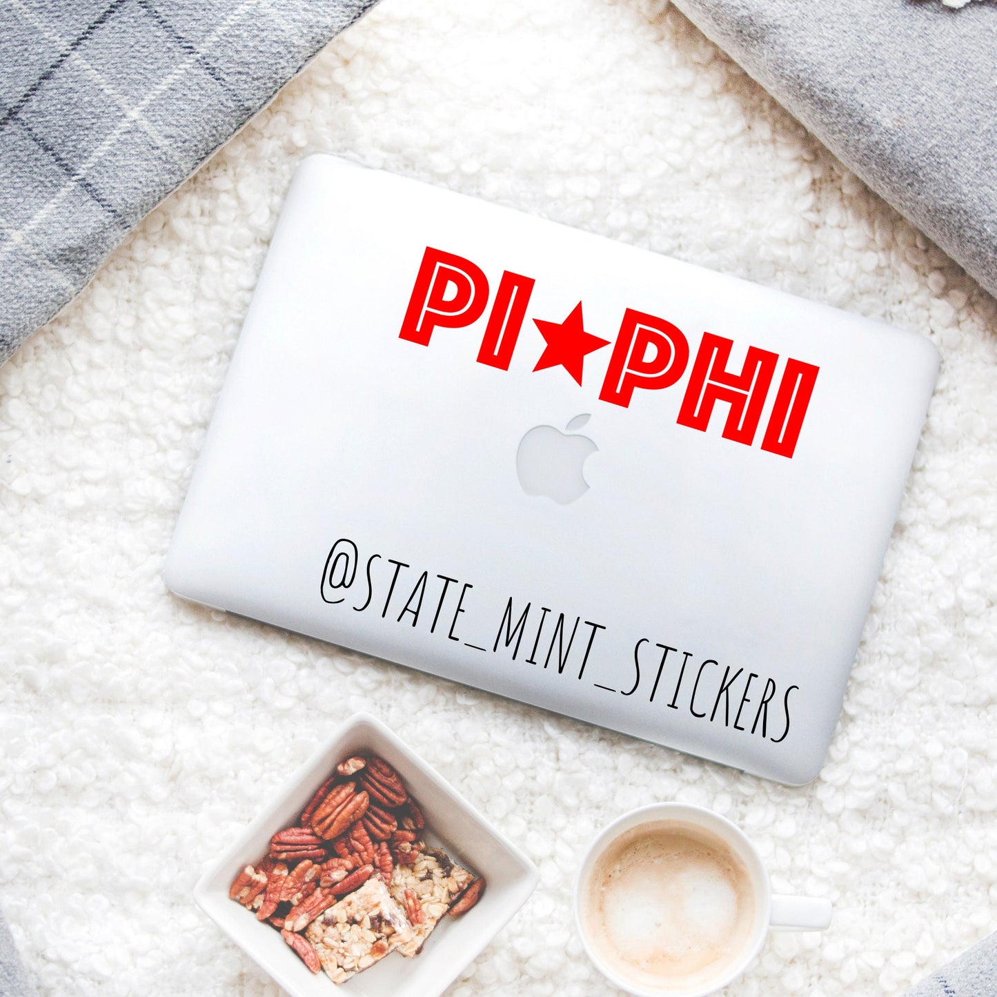 Pi Beta Phi Sorority Stars Vinyl Transfer Decal / Sticker | Waterproof for Car, Laptop, Water Bottle, Cooler, laptop sticker car decal