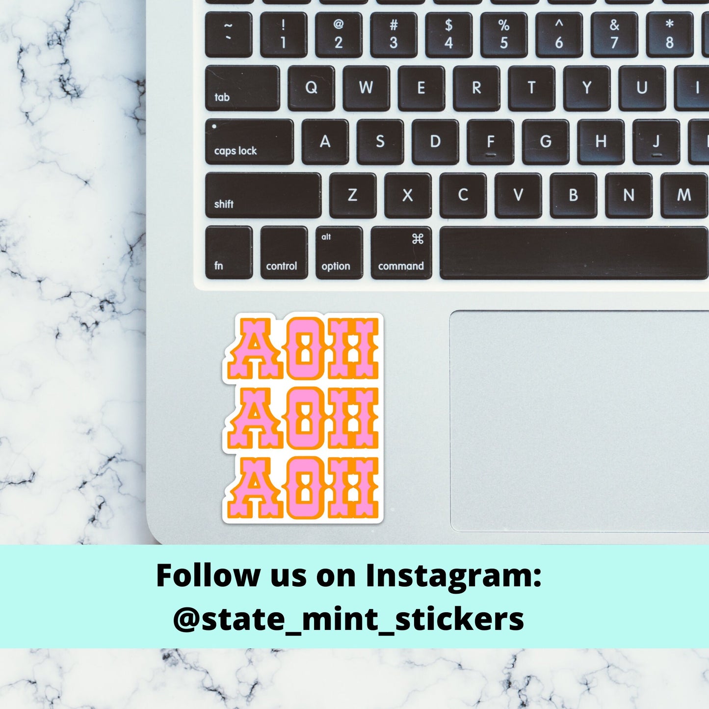 Alpha Omicron Pi AOII Sorority Cowgirl YeeHaw Howdy Sticker / Decal | 3.5", laptop sticker, car decal, big little, bid day, bulk custom