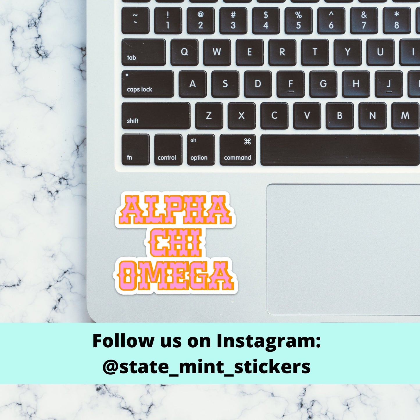 Alpha Chi Omega Pink Cowboy / Cowgirl Themed Sticker / Decal | use on car, laptop, water bottle, dishwasher safe, big little reveal gift