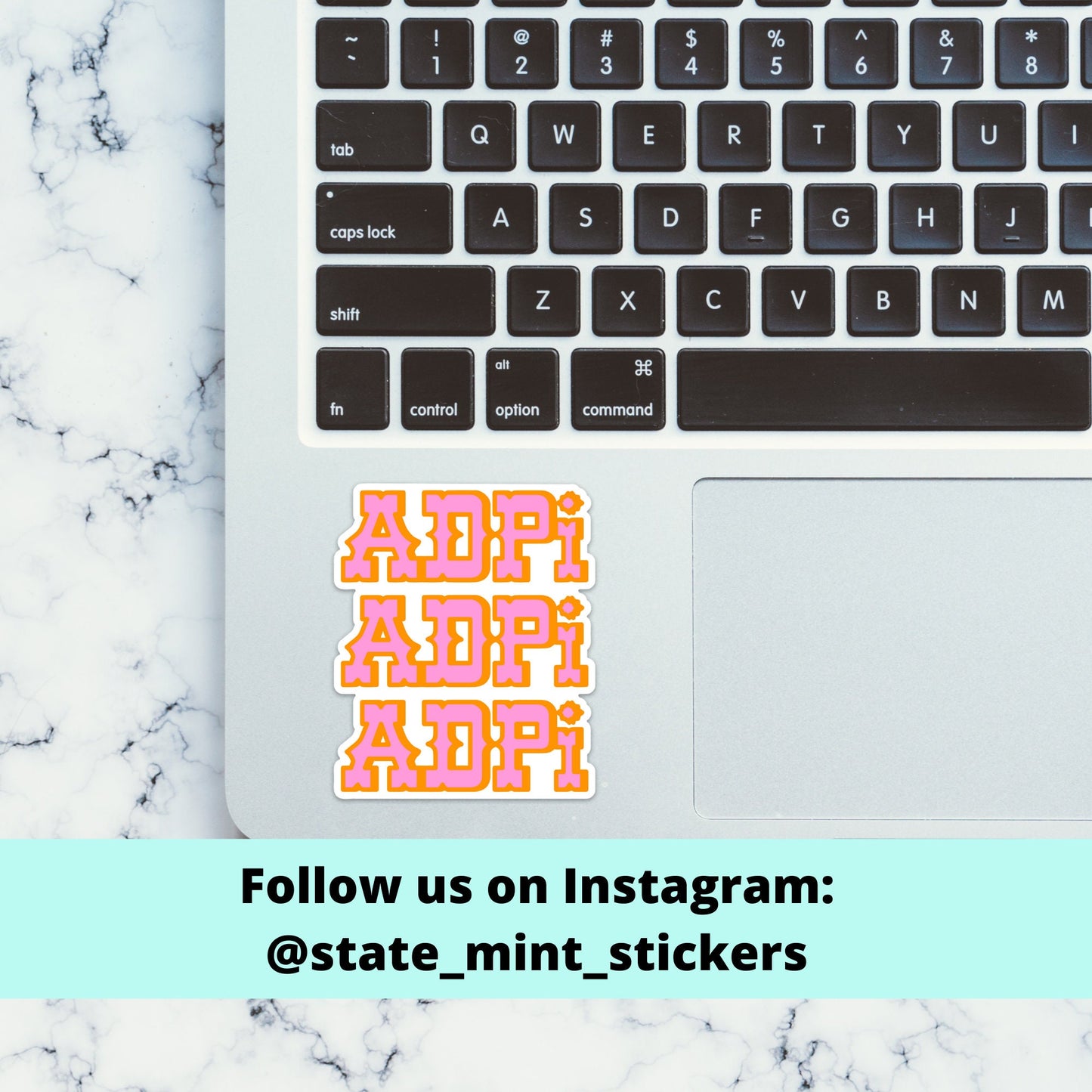 Alpha Delta Pi ADPi Cowboy / Cowgirl Sorority Sticker | 3.5" |  big little, bid day basket, for laptop, car, water bottle, outdoor vinyl