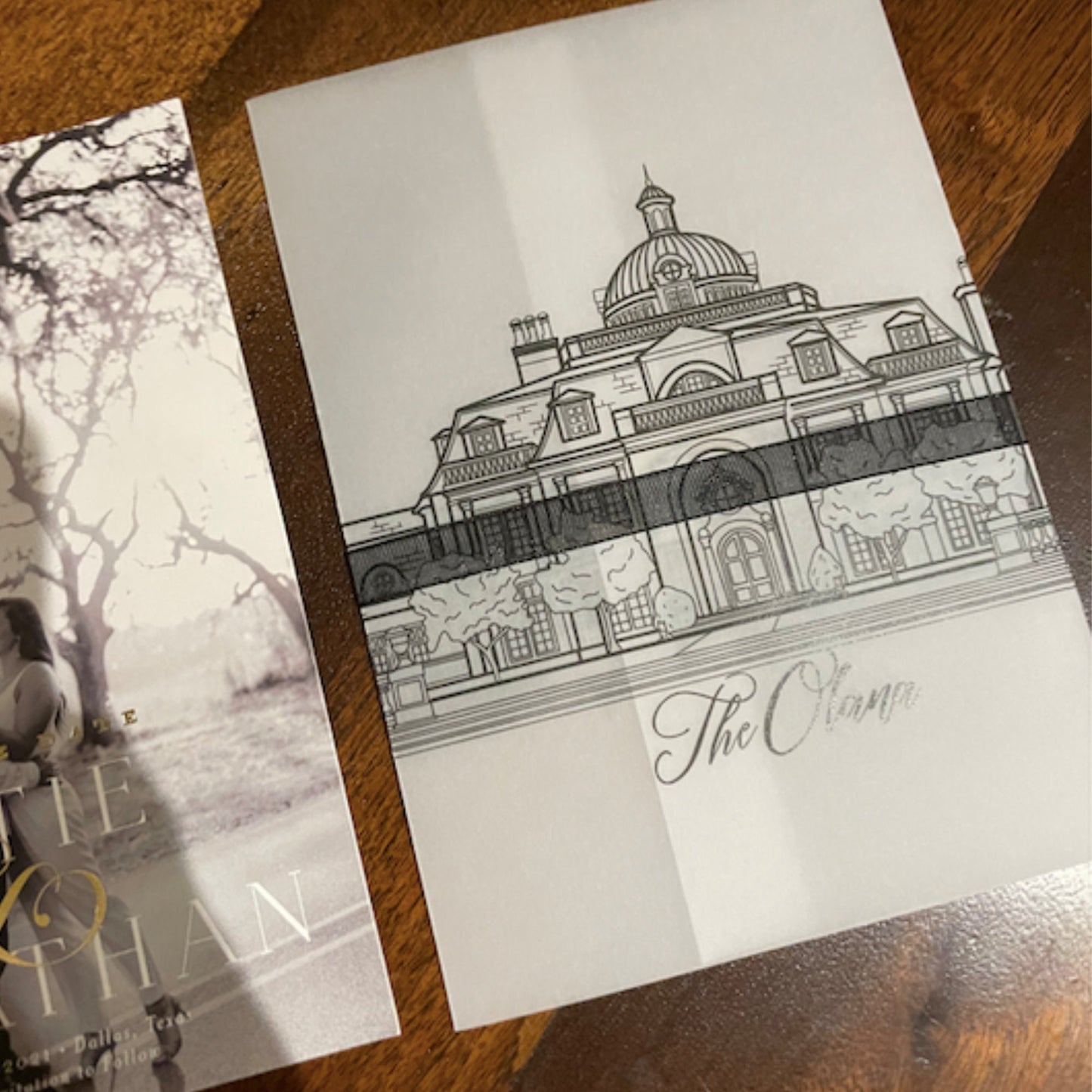 Wedding Venue Black-and-White Line Drawing - For Invitation, Vellum Insert, Envelope, Wall Art, Wedding Gift, Anniversary Gift, Art Print