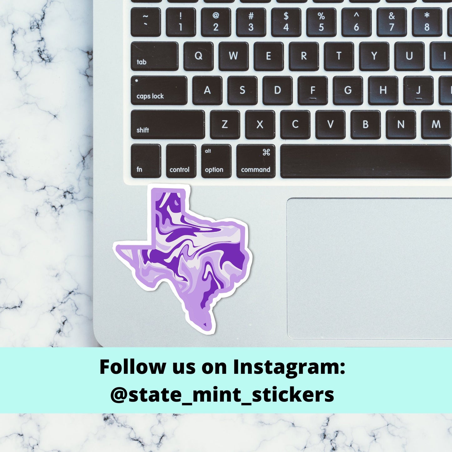 Puple and White Tarleton State / Decal | For Graduate / Alumni / Student | For Car, Laptop, Cooler, Flask, Water Bottle / Graduation / Grad