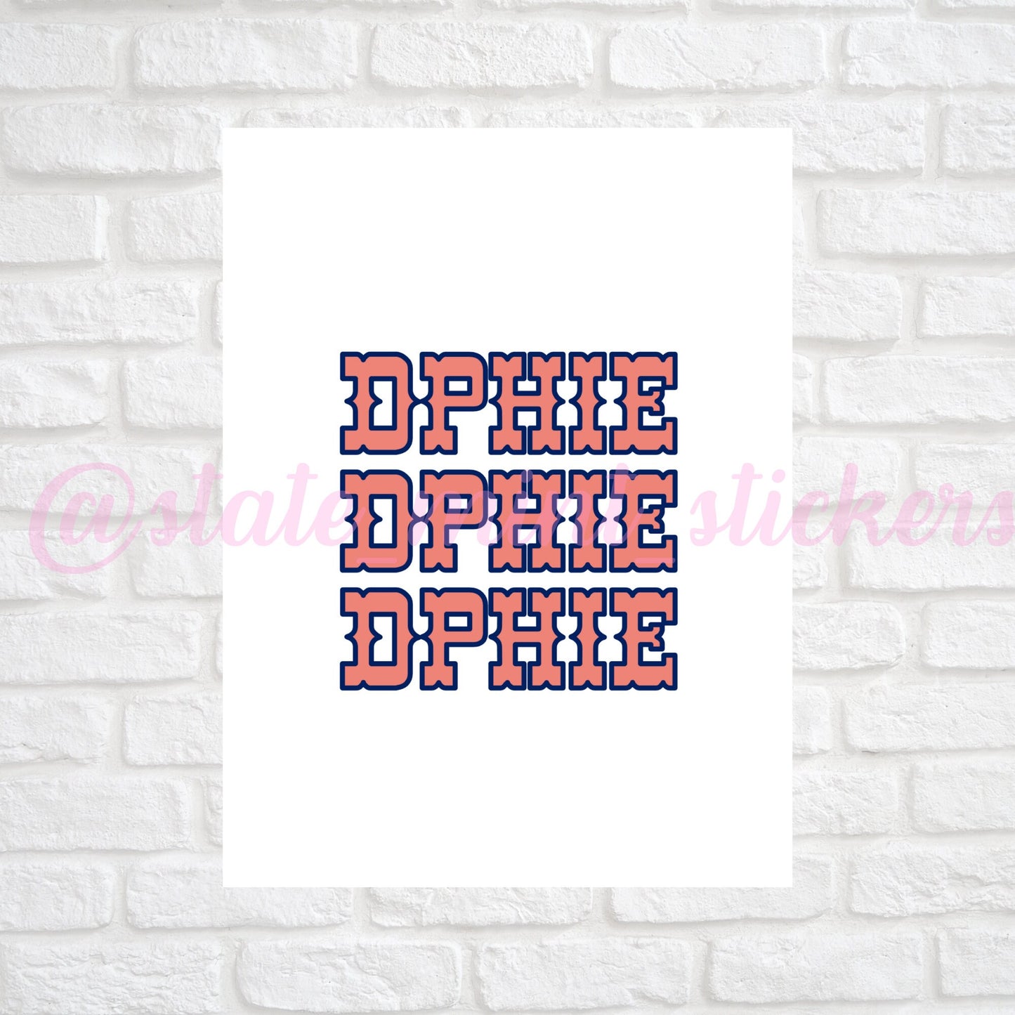 Delta Phi Epsilon DPHIE Sorority Gallery Wall Art | Cowboy Cowgirl Western Bid Day Theme | DIGITAL DOWNLOAD | Download and print at home