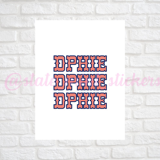 Delta Phi Epsilon DPHIE Sorority Gallery Wall Art | Cowboy Cowgirl Western Bid Day Theme | DIGITAL DOWNLOAD | Download and print at home