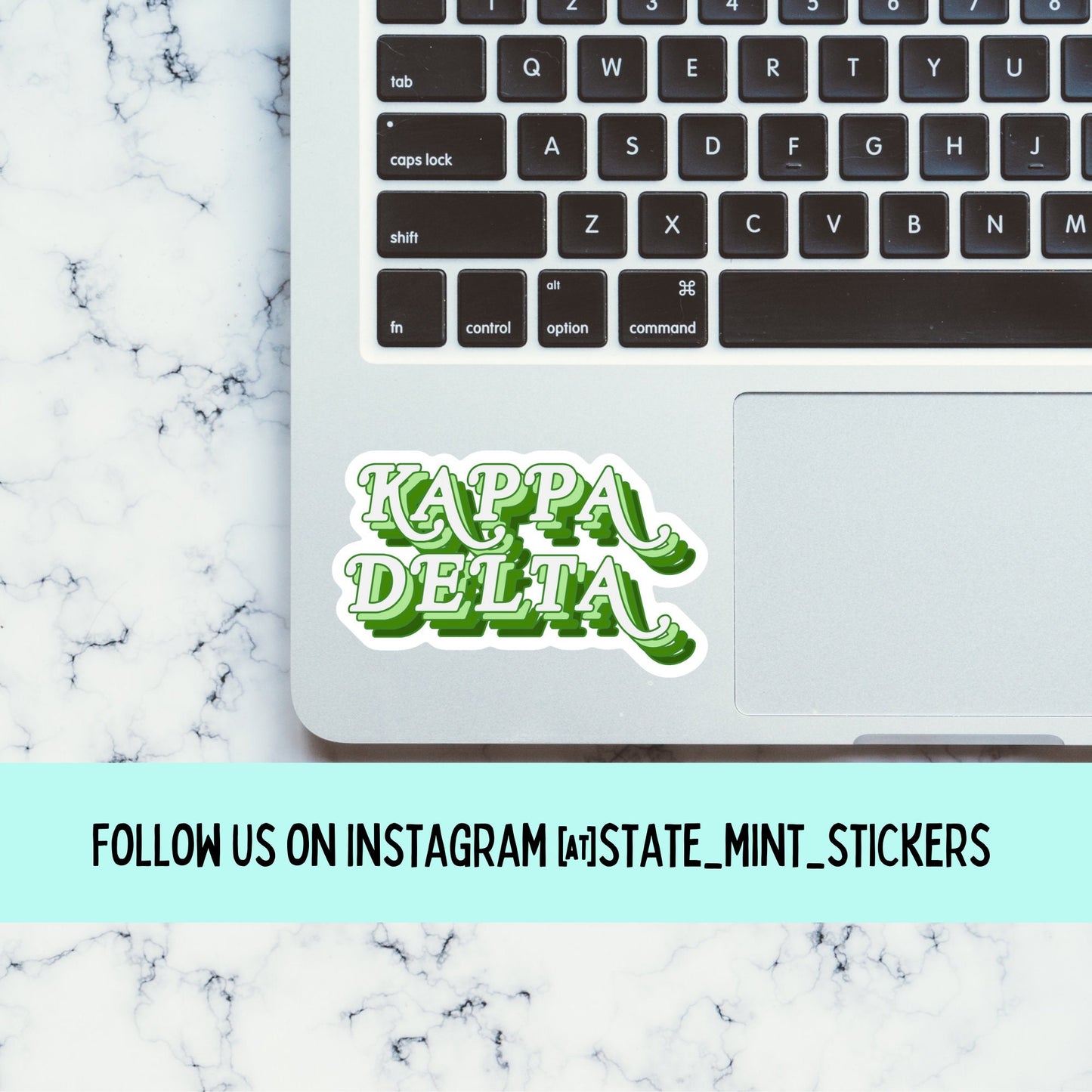 Kappa Delta Sticker | Kappa Delta Sorority, Sorority Sticker, Laptop Sticker, Bid Day, Big Little, Custom Sticker