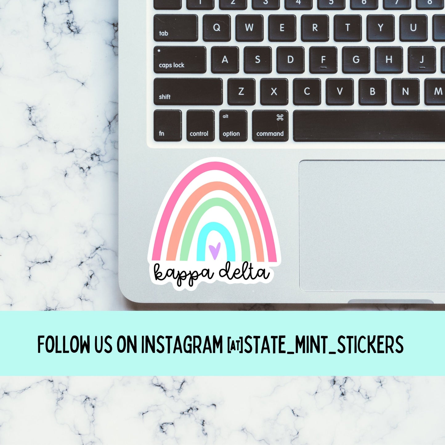 Kappa Delta Sticker | Kappa Delta Sorority, Sorority Sticker, Laptop Sticker, Bid Day, Big Little, Custom Sticker