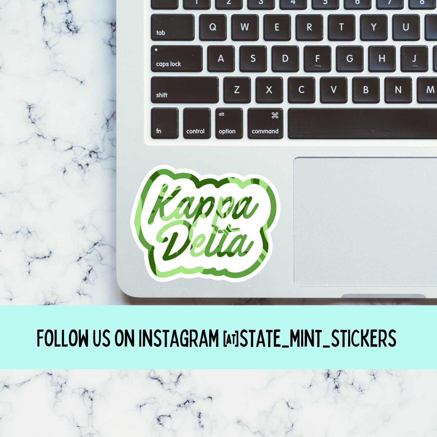 Kappa Delta Sticker | Kappa Delta Sorority, Sorority Sticker, Laptop Sticker, Bid Day, Big Little, Custom Sticker