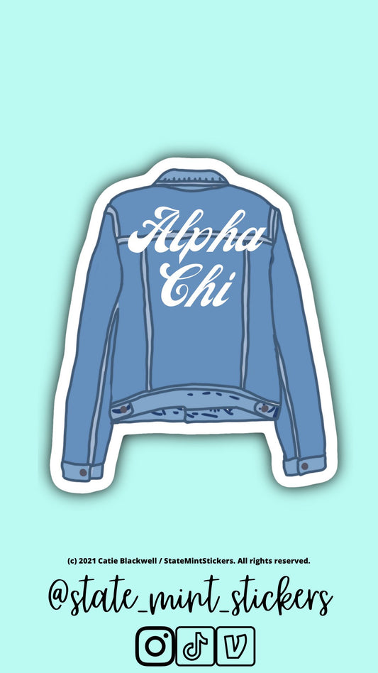 Alpha Chi Omega Sticker / Decal | 3.5” | Sorority Sticker | Alpha Chi Omega Sorority | AXO Sticker
