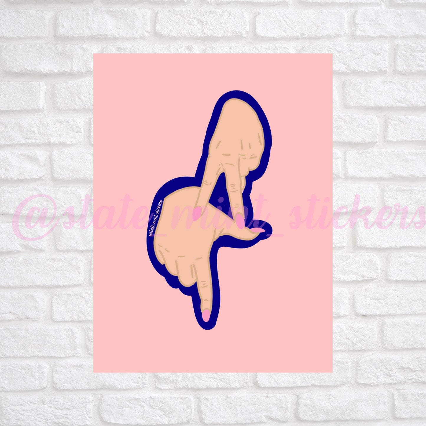 Delta Gamma Sorority Gallery Wall Art | Hand Sign | DIGITAL DOWNLOAD | Download and print at home