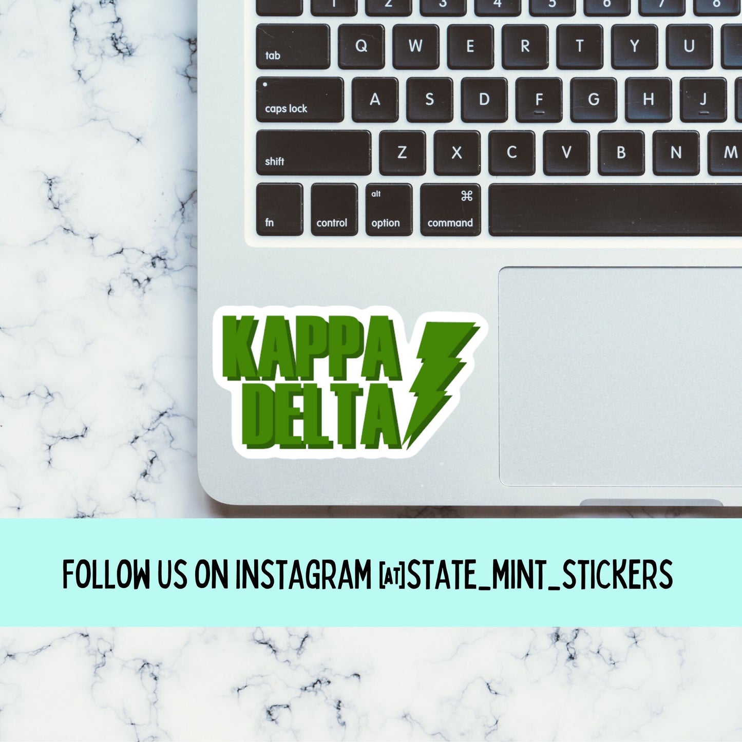 Kappa Delta Sticker | Kappa Delta Sorority, Sorority Sticker, Laptop Sticker, Bid Day, Big Little, Custom Sticker