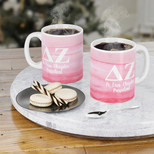 Delta Zeta | Personalized Sorority Mug | 11 oz.