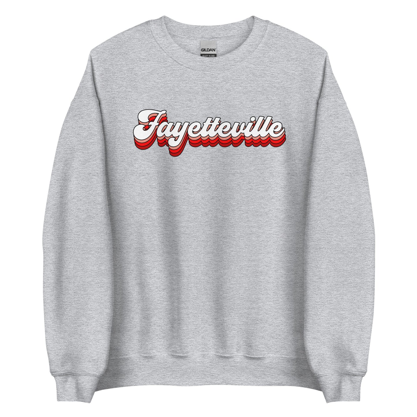 Fayetteville Arkansas | Custom University Gildan Unisex Sweatshirt