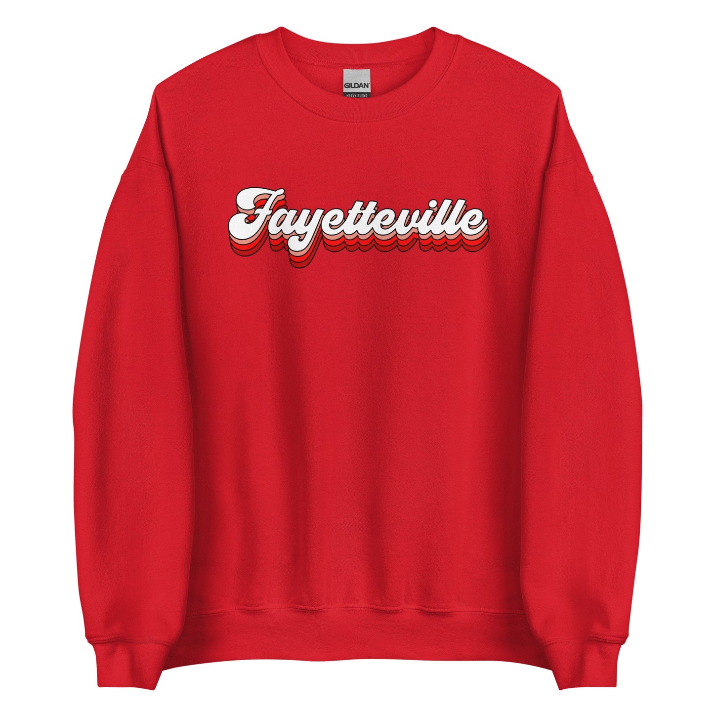 Fayetteville Arkansas | Custom University Gildan Unisex Sweatshirt