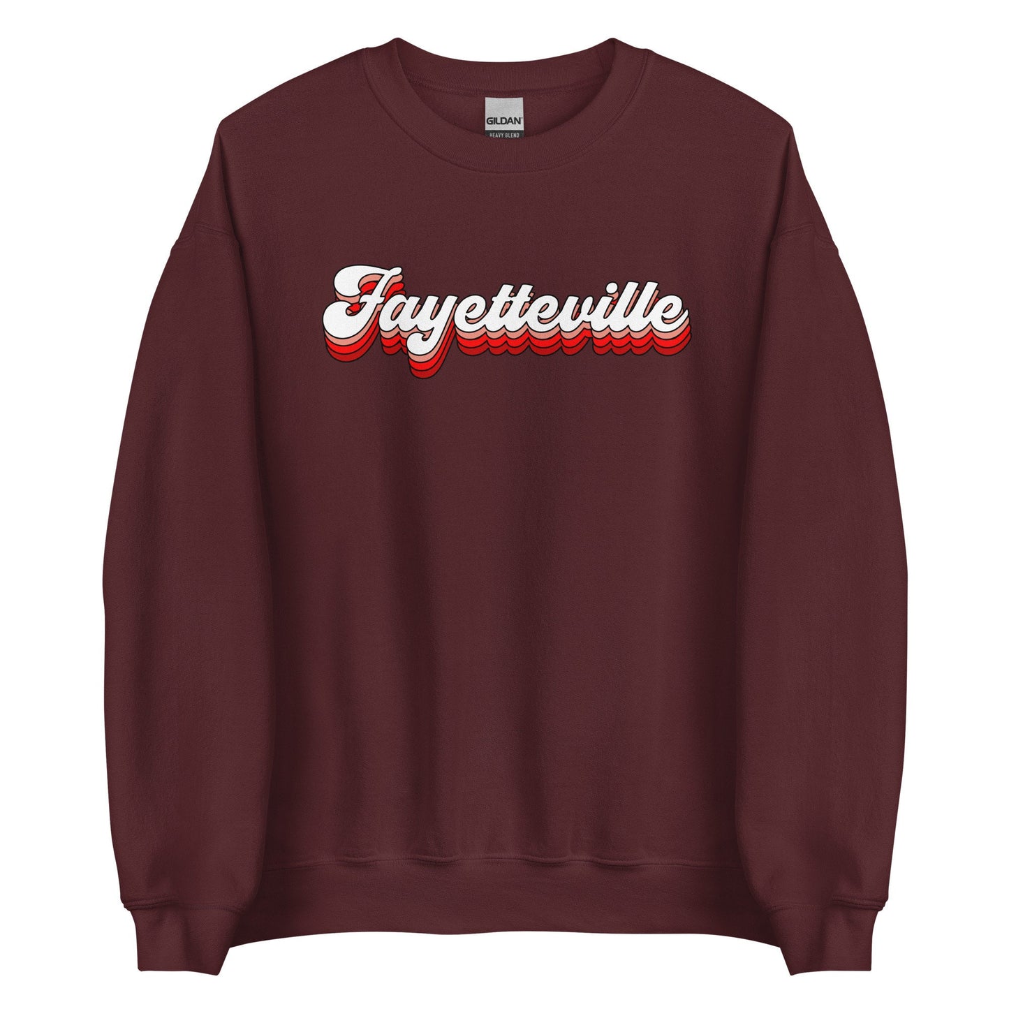 Fayetteville Arkansas | Custom University Gildan Unisex Sweatshirt