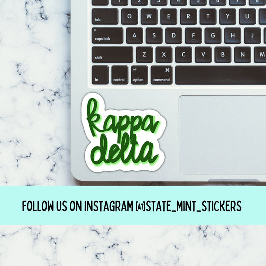Kappa Delta Sticker | Kappa Delta Sorority